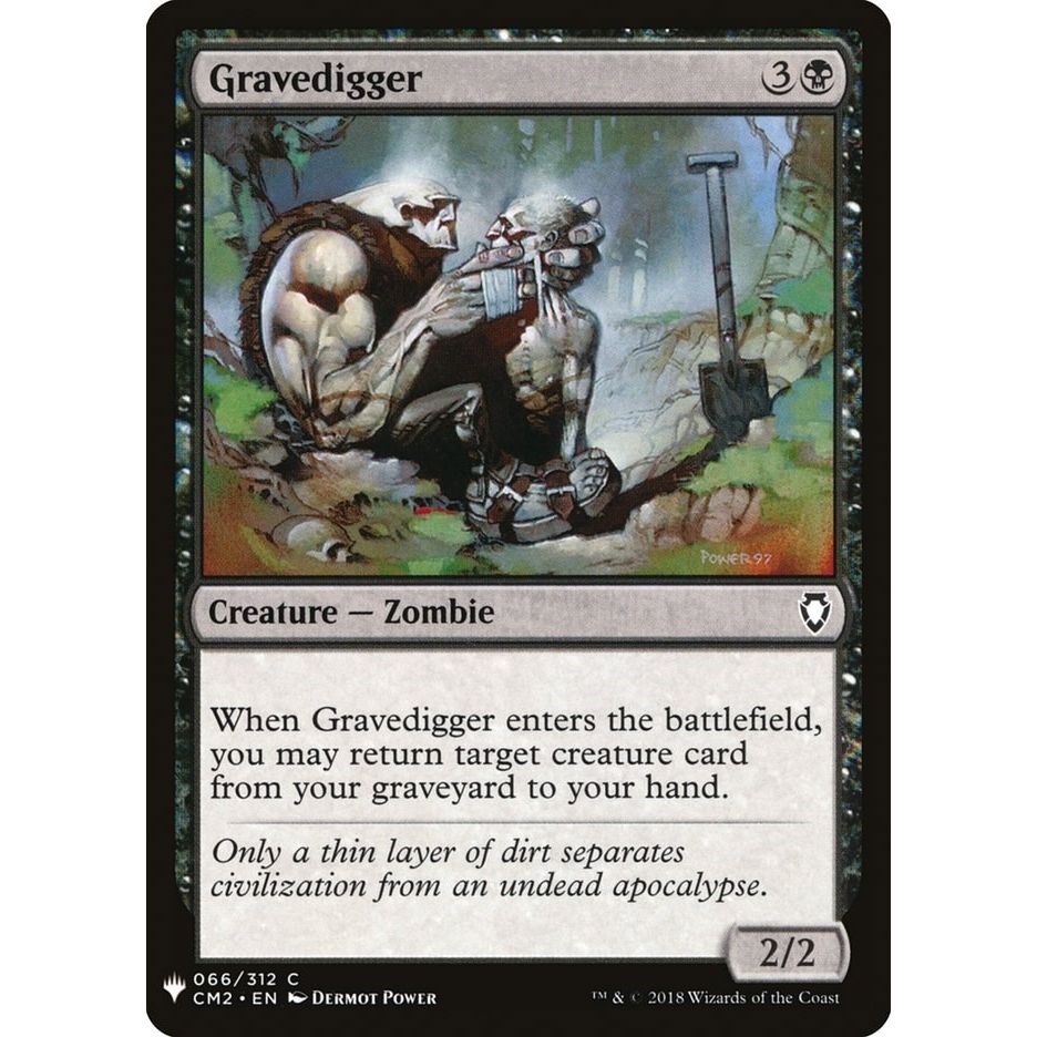 Image for Gravedigger (66) (LIST) - Magic: The Gathering