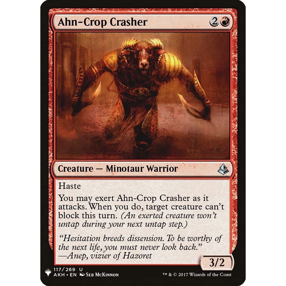 Image for Ahn-Crop Crasher (117) (LIST) - Magic: The Gathering