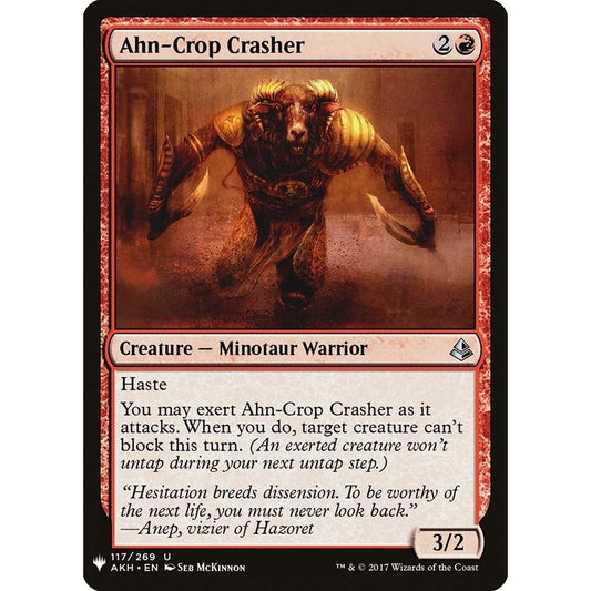 Image for Ahn-Crop Crasher (117) (LIST) - Magic: The Gathering
