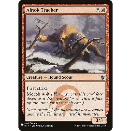 Image for Ainok Tracker (96) (LIST) - Magic: The Gathering