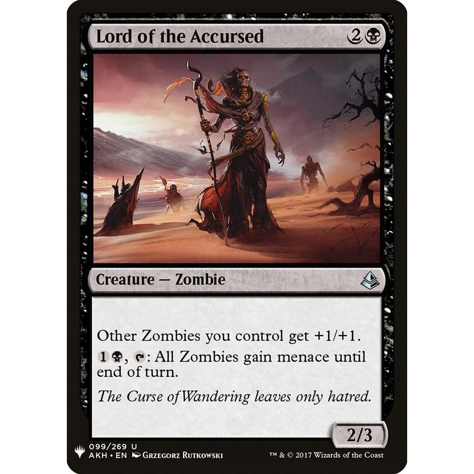 Image for Lord of the Accursed (99) (LIST) - Magic: The Gathering