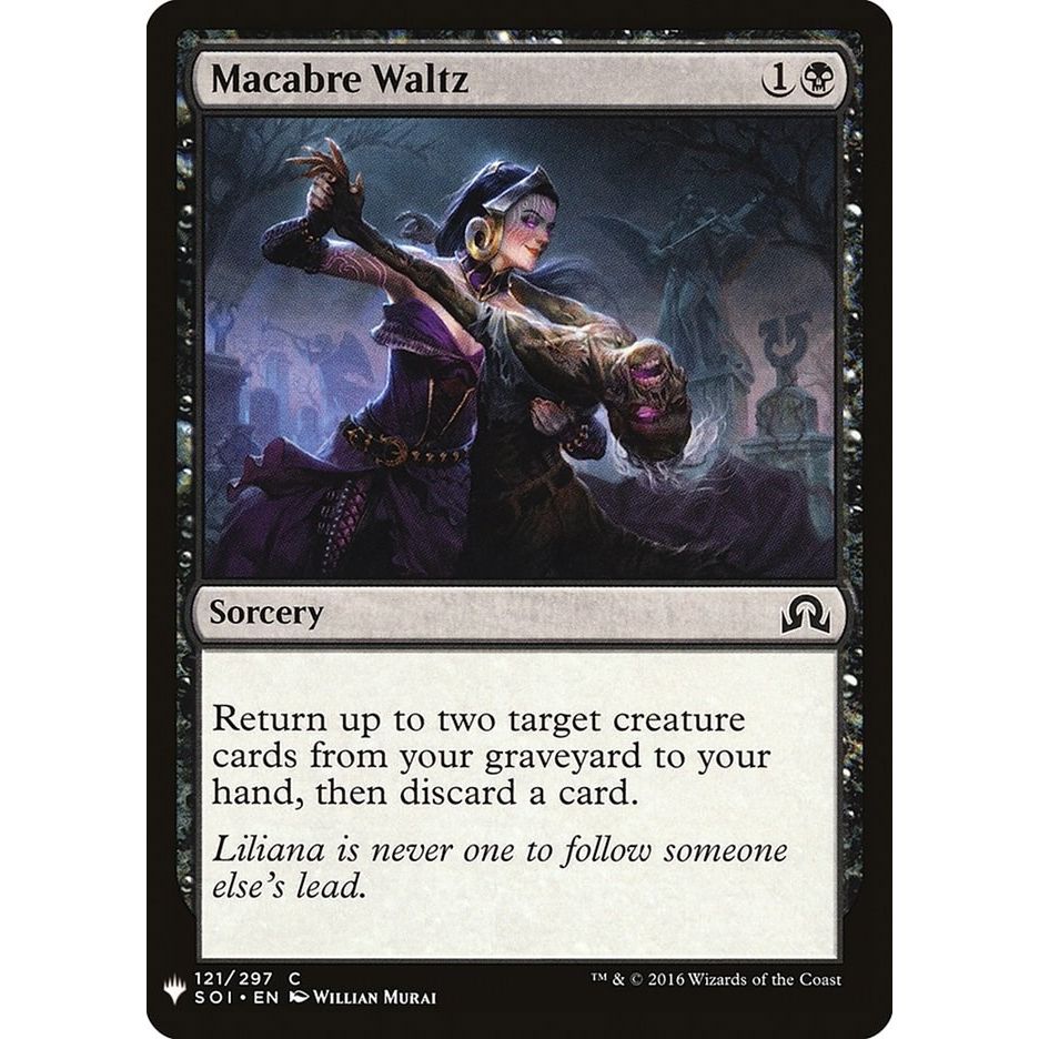 Image for Macabre Waltz (121) (LIST) - Magic: The Gathering