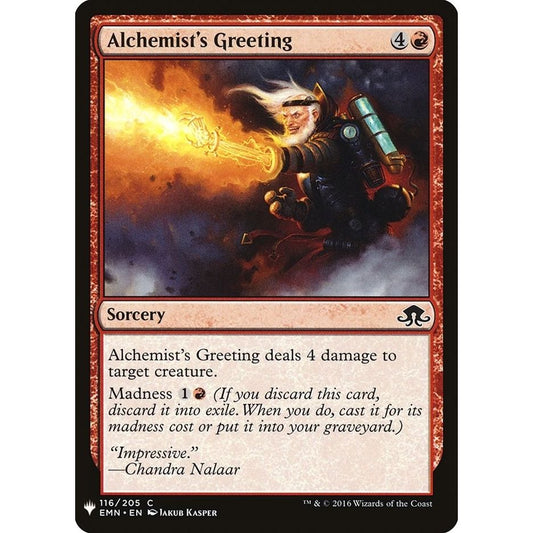 Image for Alchemist's Greeting (116) (LIST) - Magic: The Gathering