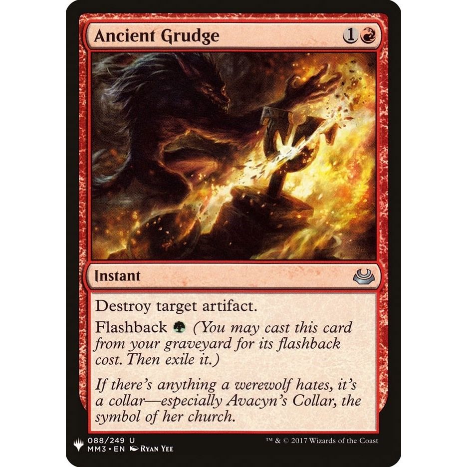 Image for Ancient Grudge (88) (LIST) - Magic: The Gathering