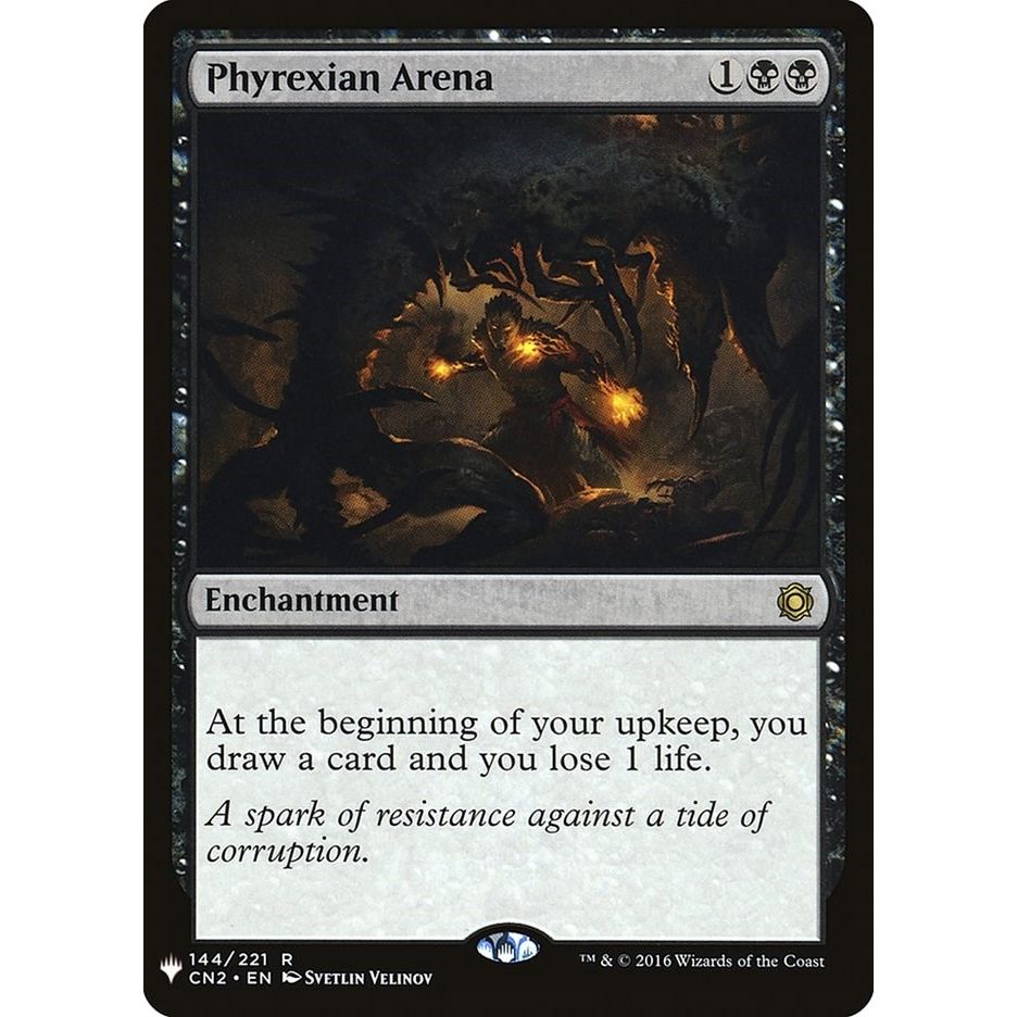 Image for Phyrexian Arena (144) (LIST) - Magic: The Gathering