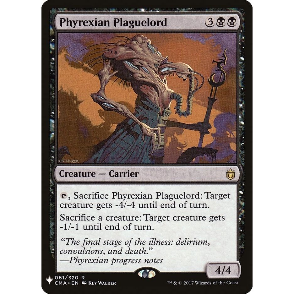 Image for Phyrexian Plaguelord (061/320) (LIST) - Magic: The Gathering