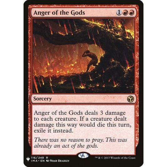 Image for Anger of the Gods (116) (LIST) - Magic: The Gathering