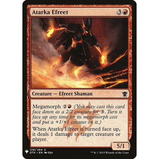 Image for Atarka Efreet (128) (LIST) - Magic: The Gathering