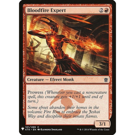 Image for Bloodfire Expert (101) (LIST) - Magic: The Gathering