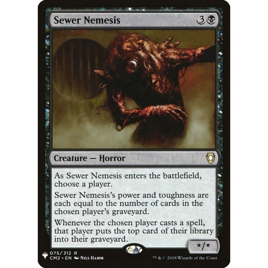 Image for Sewer Nemesis (075/312) (LIST) - Magic: The Gathering