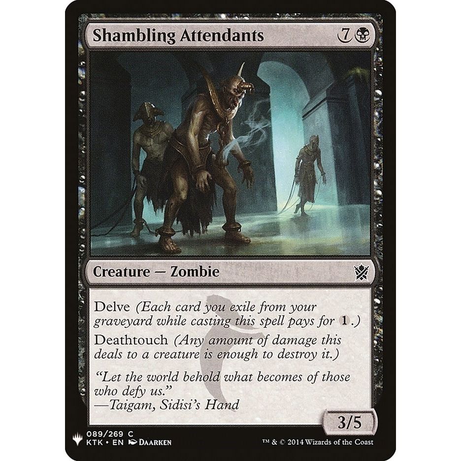 Image for Shambling Attendants (89) (LIST) - Magic: The Gathering