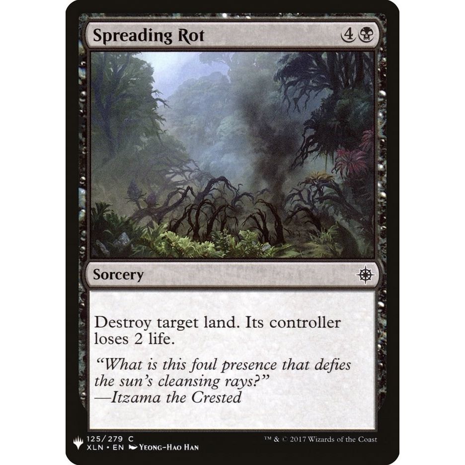 Image for Spreading Rot (125) (LIST) - Magic: The Gathering