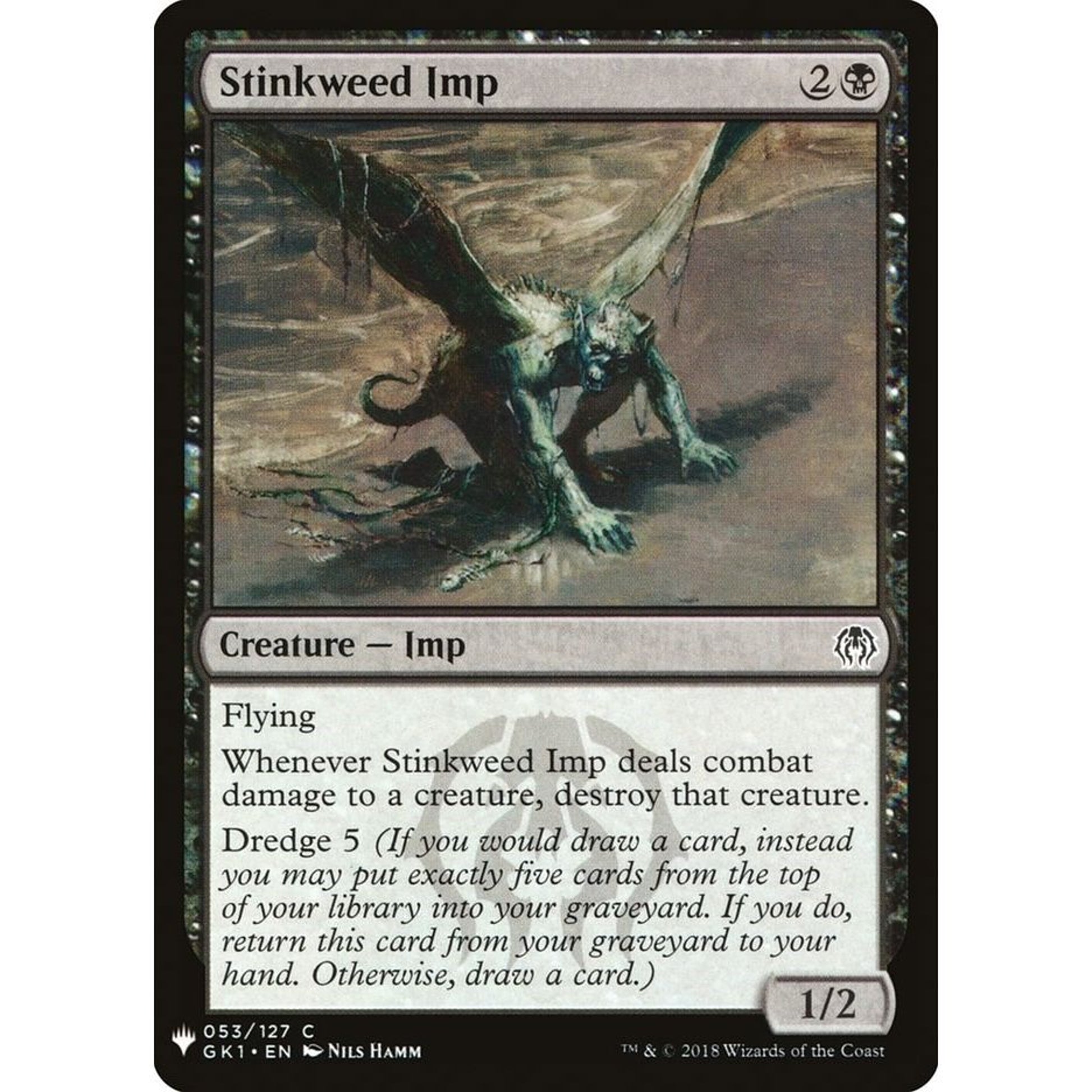 Image for Stinkweed Imp (53) (LIST) - Magic: The Gathering