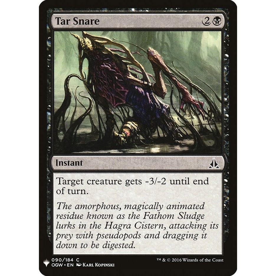 Image for Tar Snare (90) (LIST) - Magic: The Gathering