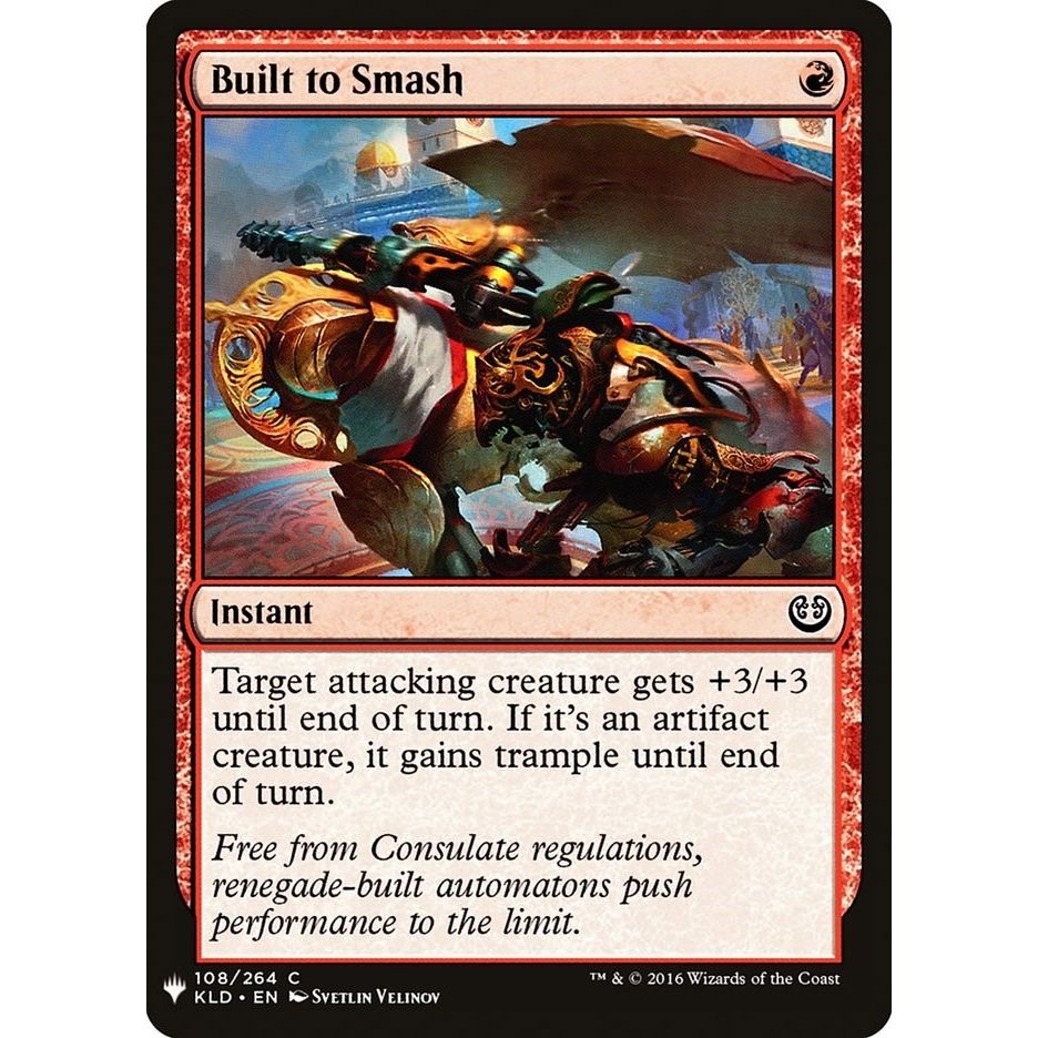 Image for Built to Smash (108) (LIST) - Magic: The Gathering