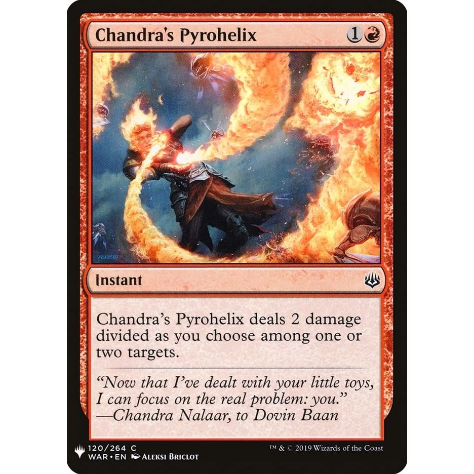 Image for Chandra's Pyrohelix (120) (LIST) - Magic: The Gathering