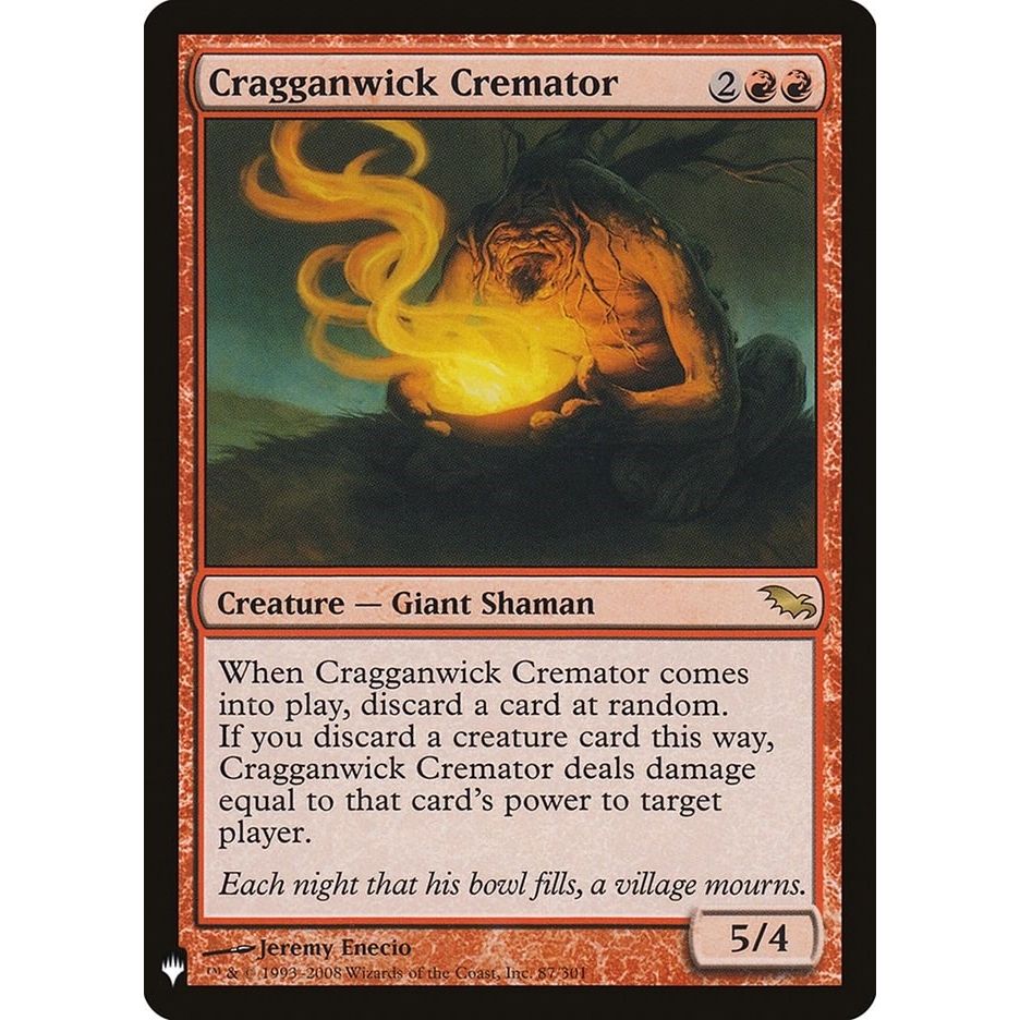 Image for Cragganwick Cremator (87/301) (LIST) - Magic: The Gathering