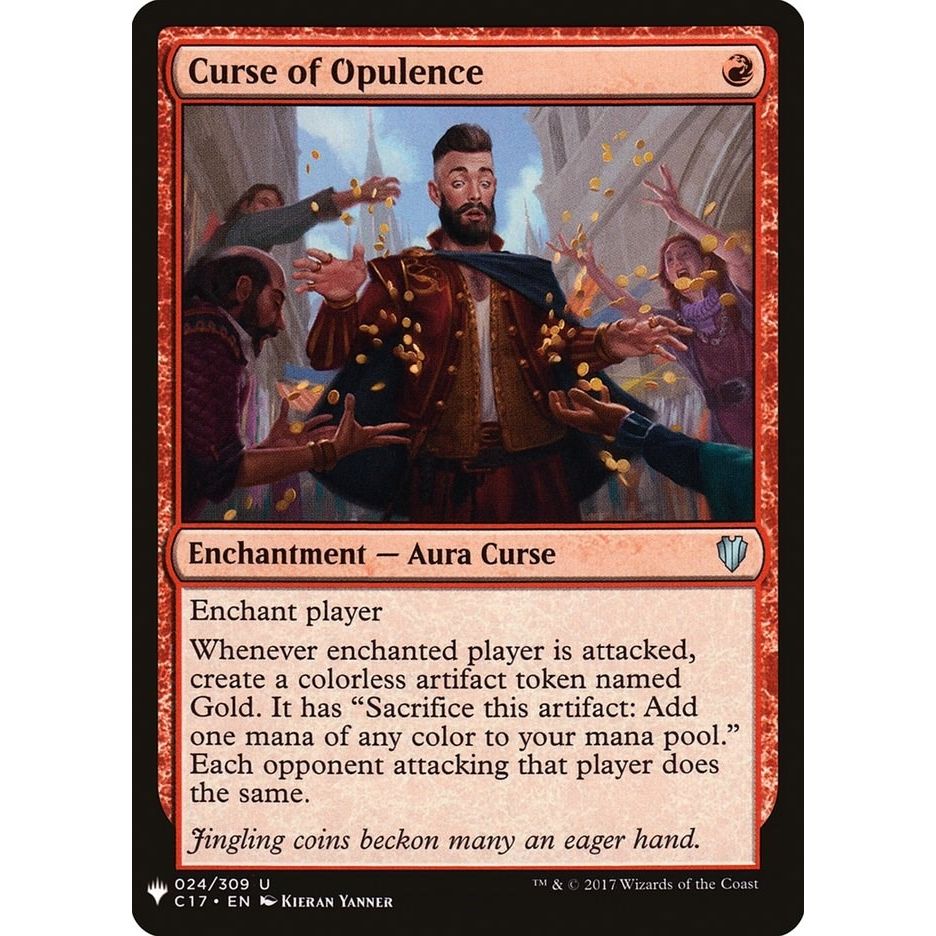 Image for Curse of Opulence (24) (LIST) - Magic: The Gathering