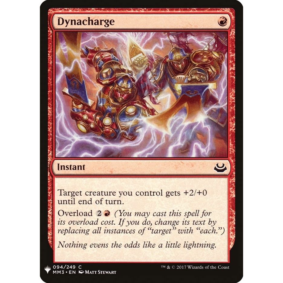 Image for Dynacharge (94) (LIST) - Magic: The Gathering
