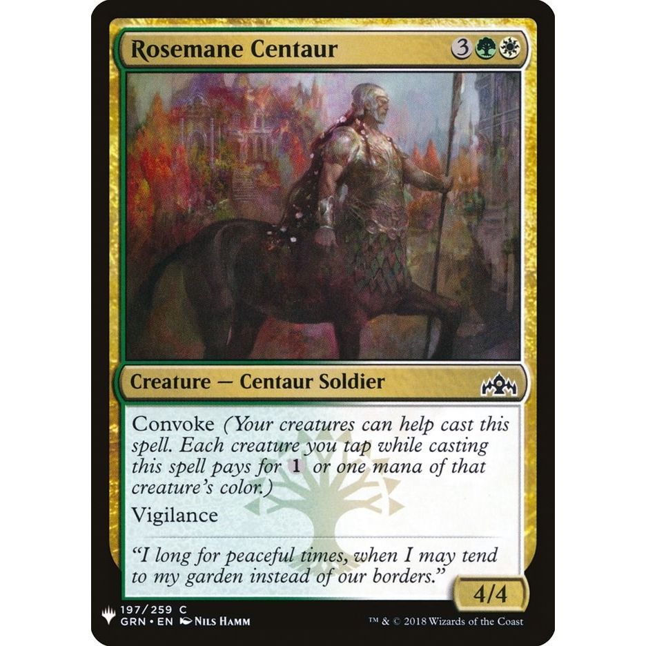 Image for Rosemane Centaur (197) (LIST) - Magic: The Gathering