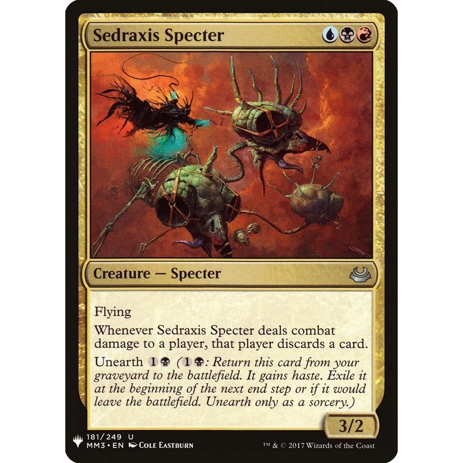 Image for Sedraxis Specter (181) (LIST) - Magic: The Gathering