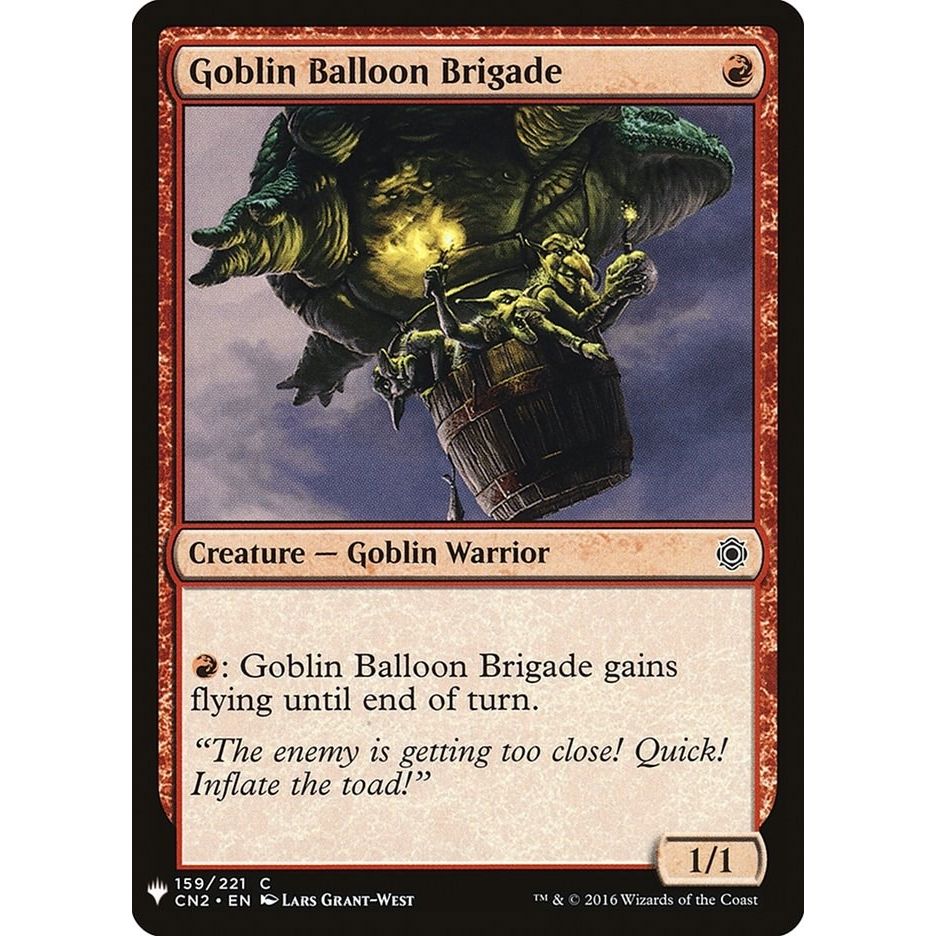 Image for Goblin Balloon Brigade (159) (LIST) - Magic: The Gathering
