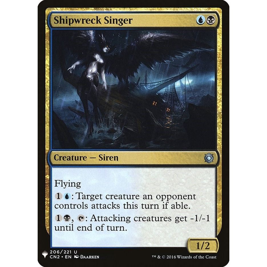 Image for Shipwreck Singer (206) (LIST) - Magic: The Gathering