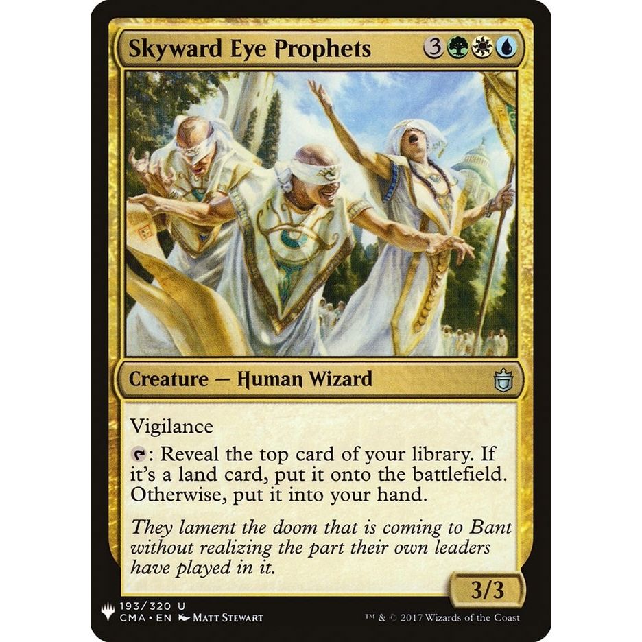 Image for Skyward Eye Prophets (193) (LIST) - Magic: The Gathering