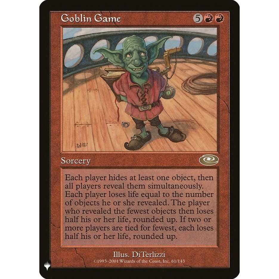 Image for Goblin Game (61/143) (LIST) - Magic: The Gathering