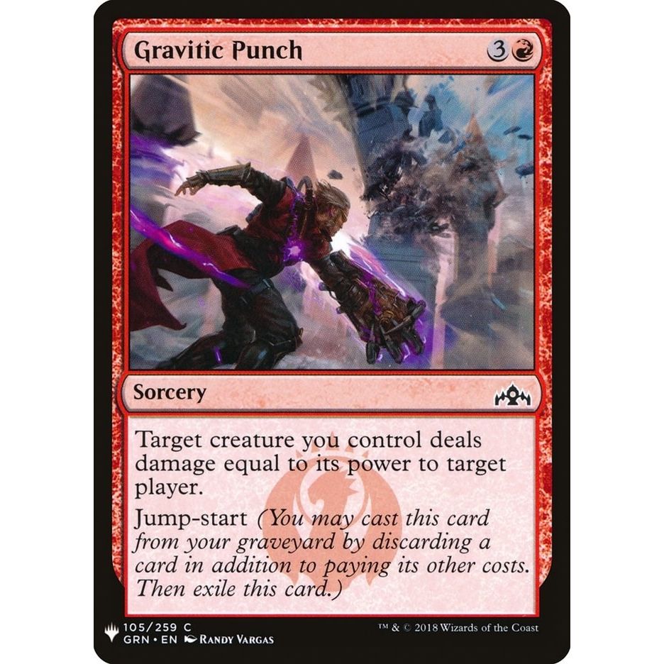 Image for Gravitic Punch (105) (LIST) - Magic: The Gathering
