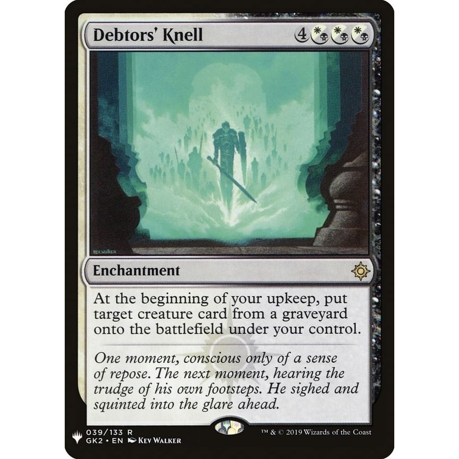 Image for Debtors' Knell (039/133) (LIST) - Magic: The Gathering