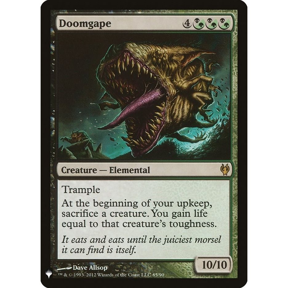 Image for Doomgape (65/90) (LIST) - Magic: The Gathering