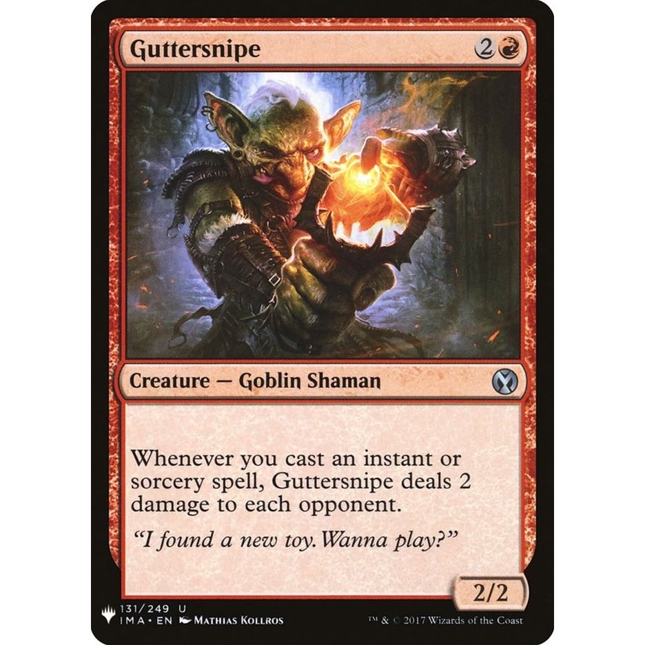 Image for Guttersnipe (IMA) (131) (LIST) - Magic: The Gathering
