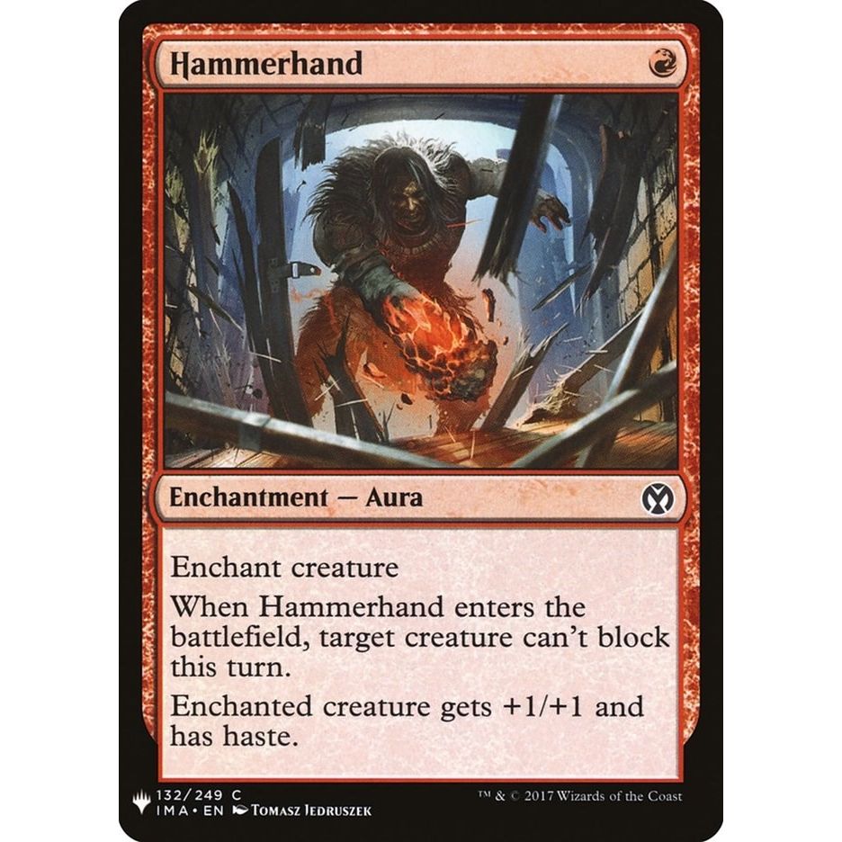 Image for Hammerhand (132) (LIST) - Magic: The Gathering