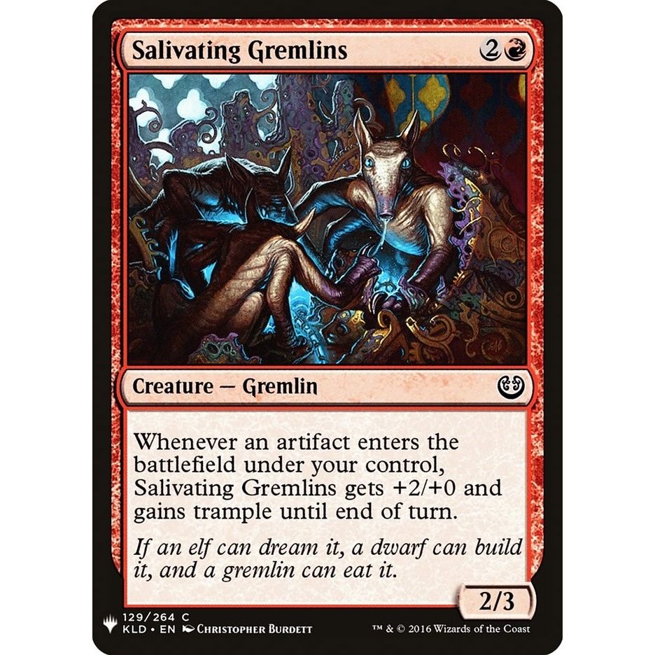 Image for Salivating Gremlins (129) (LIST) - Magic: The Gathering