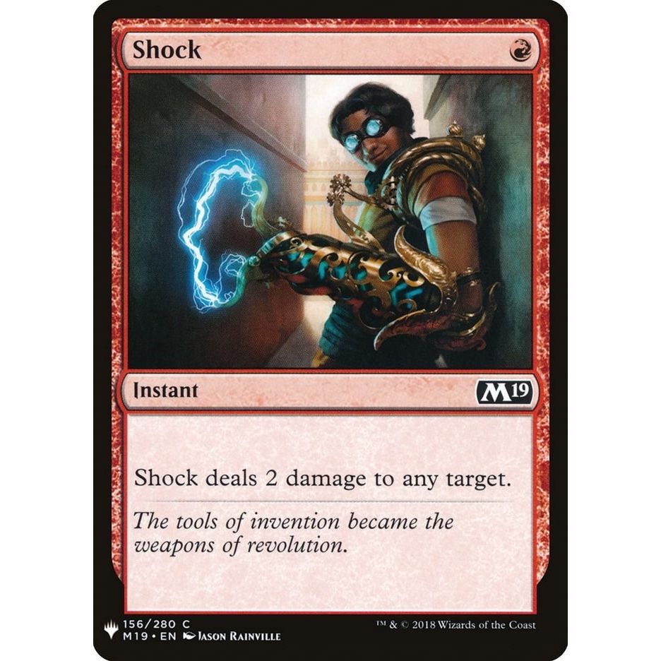 Image for Shock (156) (LIST) - Magic: The Gathering
