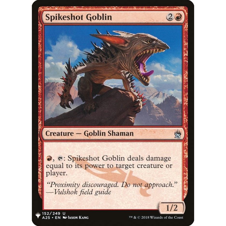 Image for Spikeshot Goblin (152) (LIST) - Magic: The Gathering