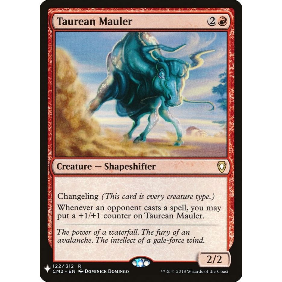 Image for Taurean Mauler (CM2) (122) (LIST) - Magic: The Gathering
