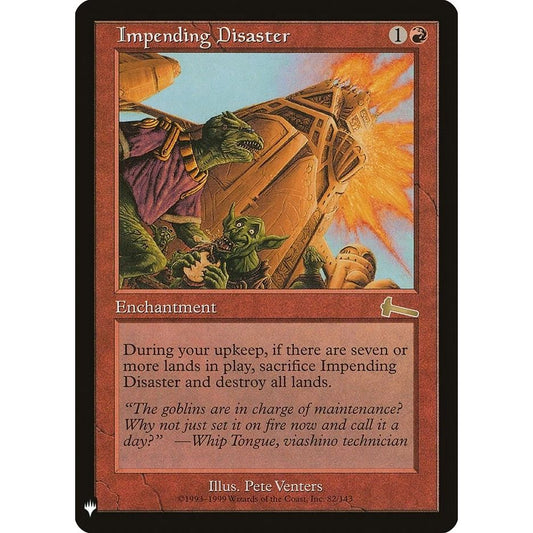 Image for Impending Disaster (82) (LIST) - Magic: The Gathering