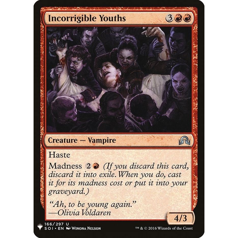 Image for Incorrigible Youths (166) (LIST) - Magic: The Gathering