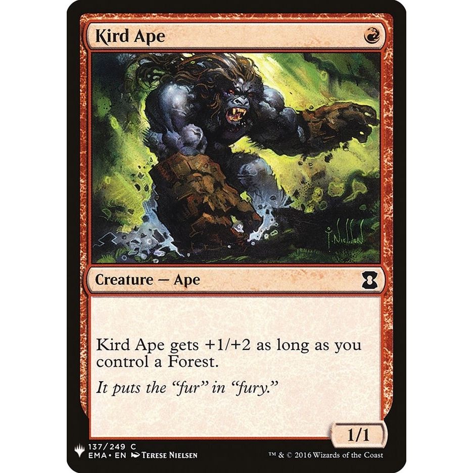 Image for Kird Ape (137) (LIST) - Magic: The Gathering