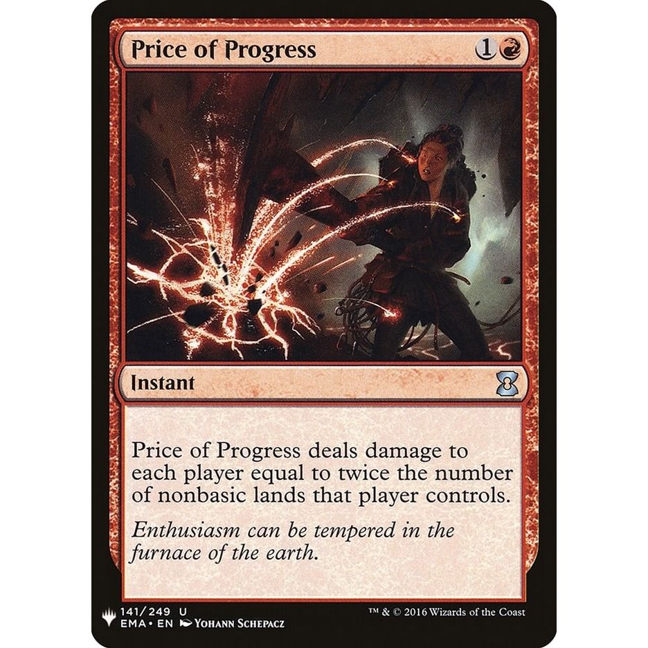 Image for Price of Progress (EMA) (141) (LIST) - Magic: The Gathering