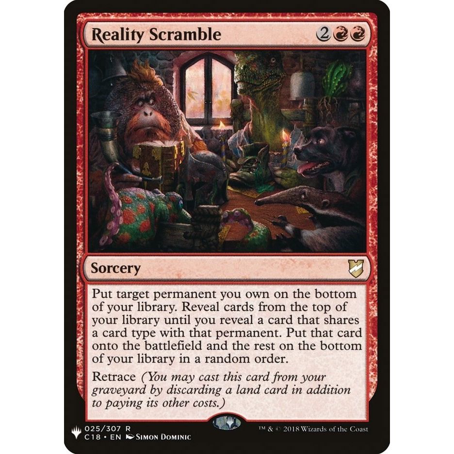 Image for Reality Scramble (25) (LIST) - Magic: The Gathering