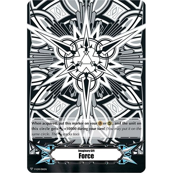 Image for Imaginary Gift [Force] - Astral Artwork (Black & White) (V-GM/0111EN) (V-GM) - Cardfight Vanguard