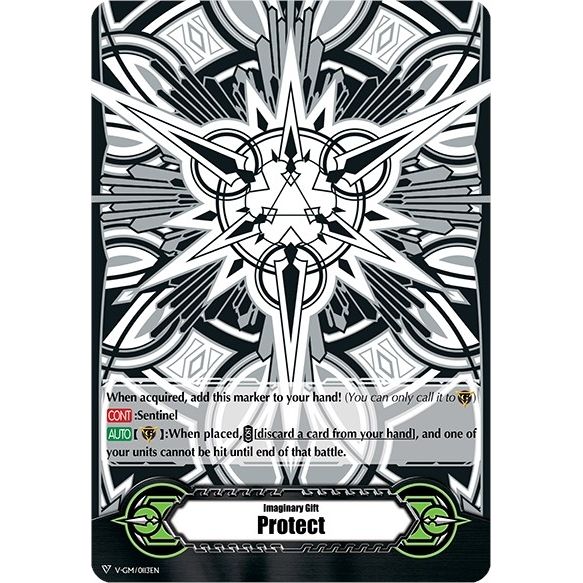 Image for Imaginary Gift [Protect] - Astral Artwork (Black & White) (V-GM/0113EN) (V-GM) - Cardfight Vanguard