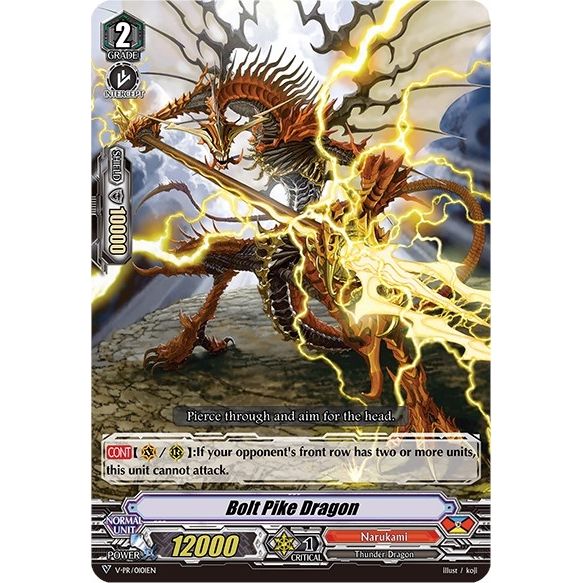 Image for Bolt Pike Dragon (V-PR/0101EN) (VPR) - Cardfight Vanguard