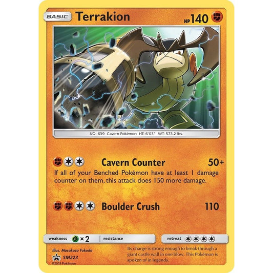 Image for Terrakion - SM223 (SM223) (SMP) - Pokemon