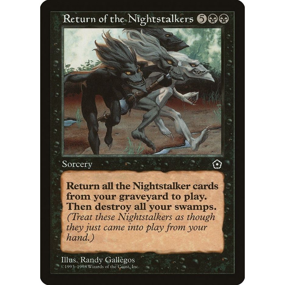 Image for Return of the Nightstalkers (P02) - Magic: The Gathering
