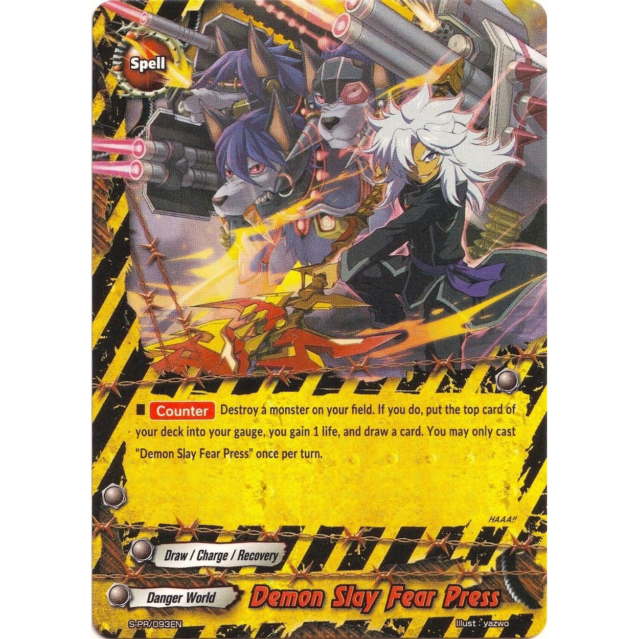 Image for Demon Slay Fear Press (S-PR/093EN) (S-PR) - Future Card BuddyFight
