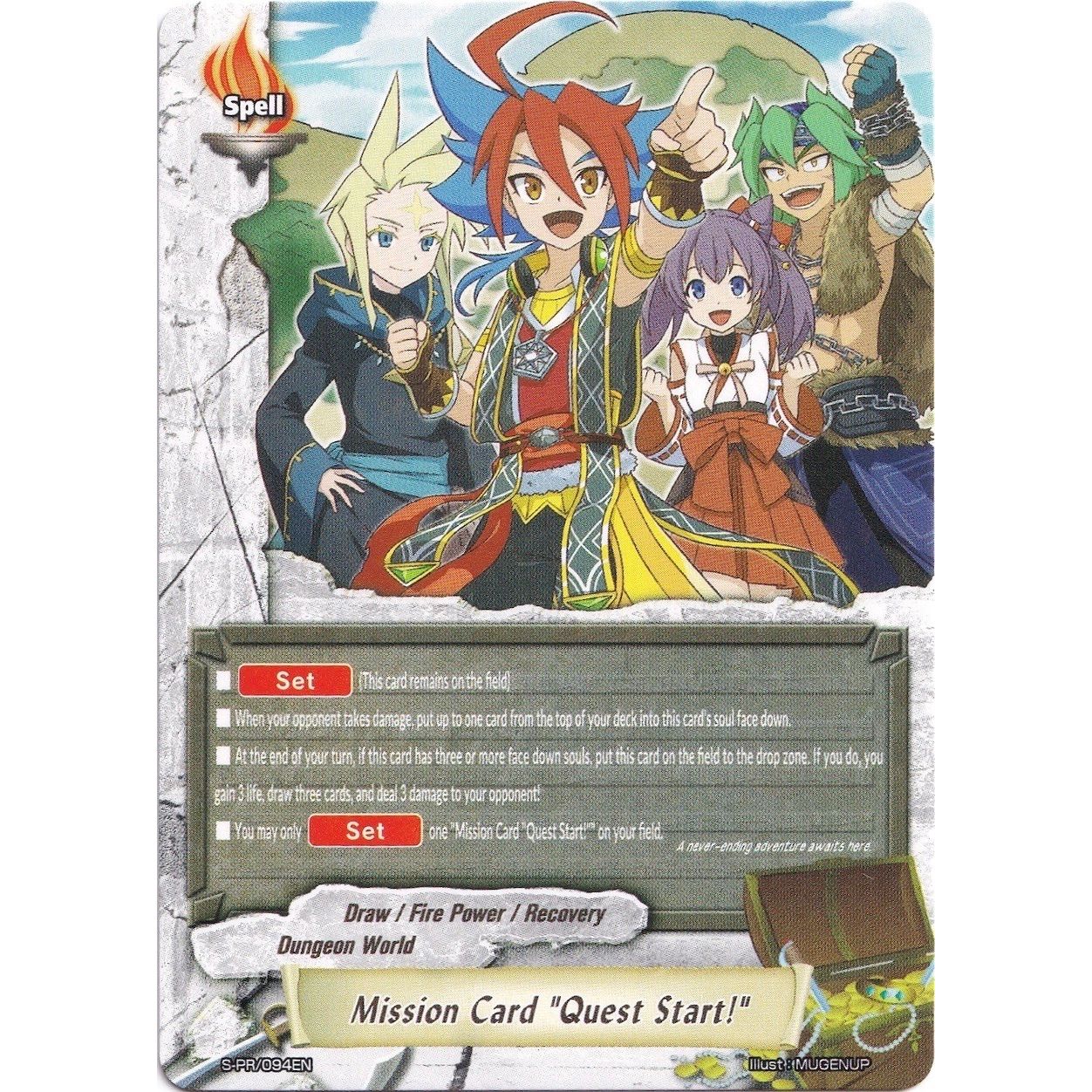 Image for Mission Card "Quest Start!" (S-PR/094EN) (S-PR) - Future Card BuddyFight